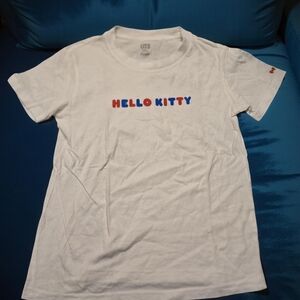 Sanrio Hello Kitty White Tee with Colorful Letters